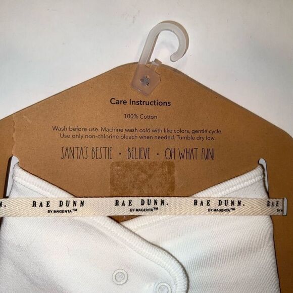 Rae DUNN 3Pk Bandana Bibs Christmas NWT - Picture 6 of 7